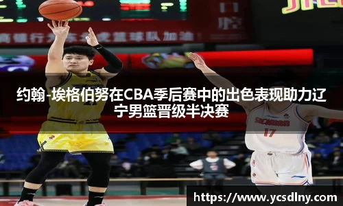约翰-埃格伯努在CBA季后赛中的出色表现助力辽宁男篮晋级半决赛