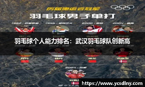 羽毛球个人能力排名：武汉羽毛球队创新高