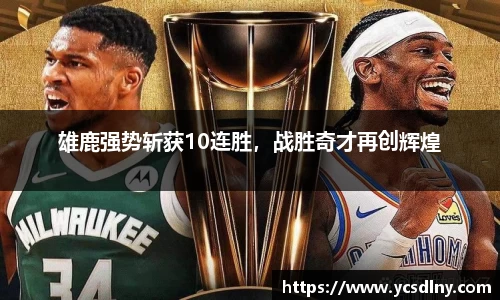 雄鹿强势斩获10连胜，战胜奇才再创辉煌
