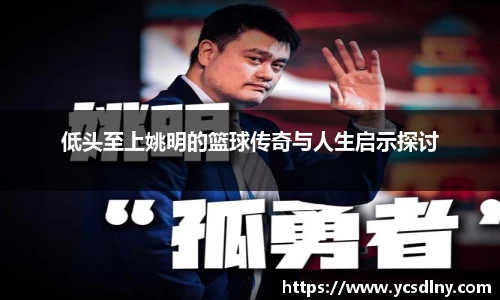 低头至上姚明的篮球传奇与人生启示探讨