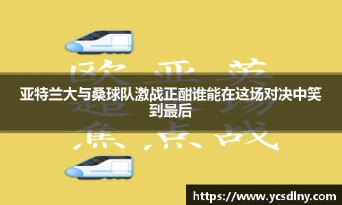 亚特兰大与桑球队激战正酣谁能在这场对决中笑到最后